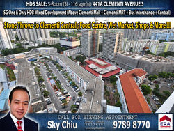 Blk 441A Clementi Avenue 3 (Clementi), HDB 5 Rooms #153551872